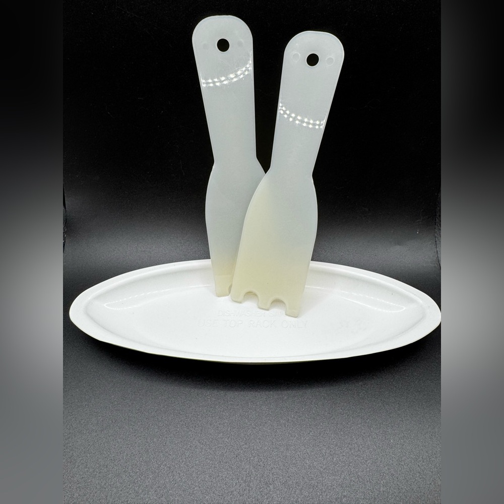 George Foreman Grill Plastic 9 1/4" Drip Grease Tray 9.25" and 2 Spatula Scraper